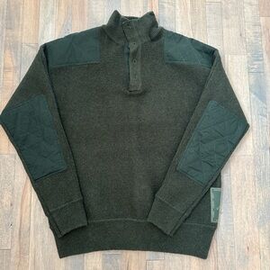 Scotch & Soda Olive Green Knit Sweater